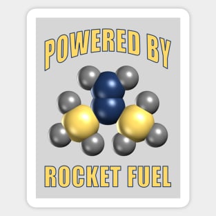 Powered By Rocket Fuel Sticker